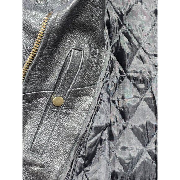 XElement Vintage Leather Jacket - Picture 6 of 9